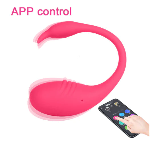 Hinia Vibrator - Fuchsia Bluetooth App Ei (Ein Stück)